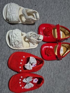 Baby Girl 0-12M Dress Shoes Bundle
